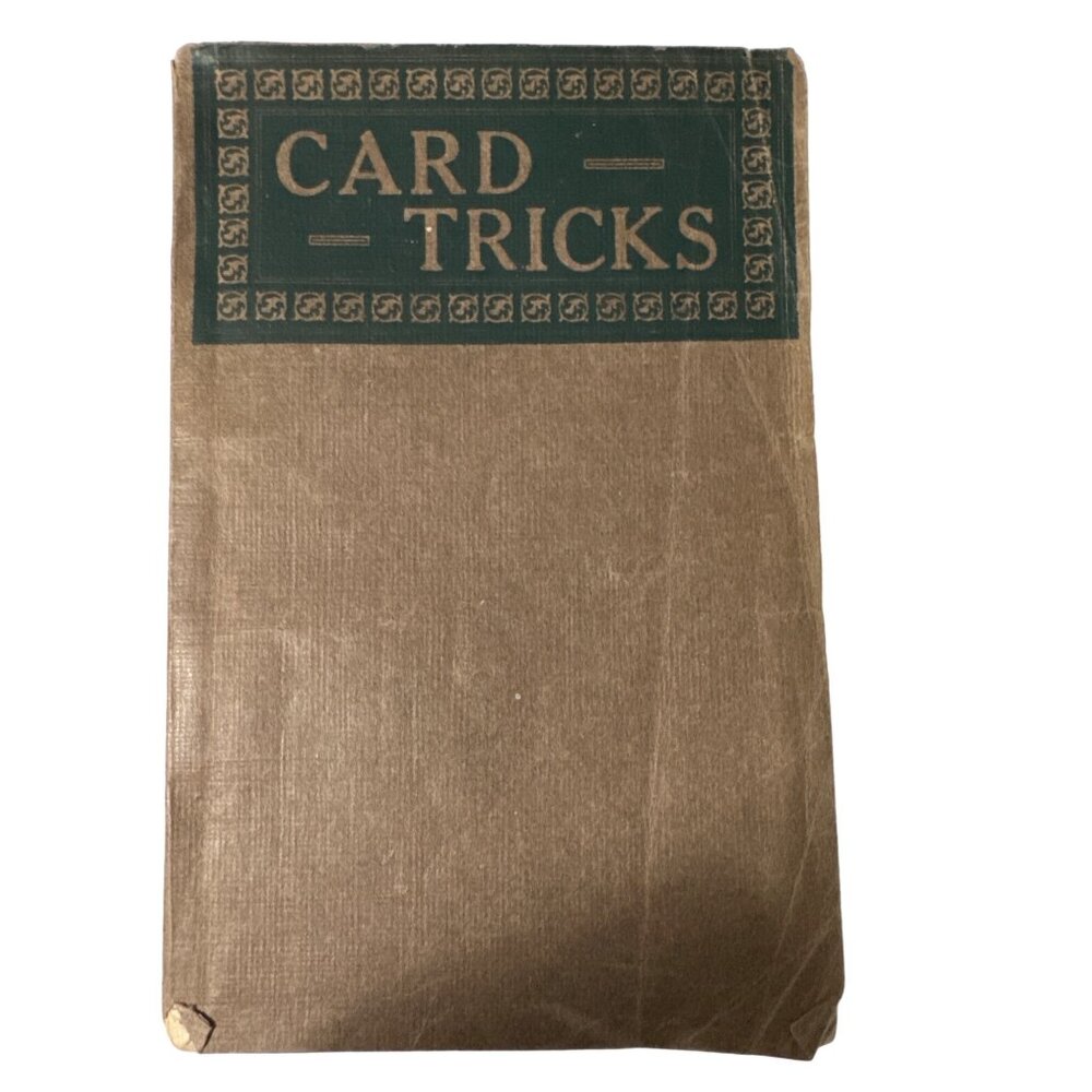Card Tricks Professor Romanoff 1st Ed 1916 Shrewesbury Publishing Softcover RARE